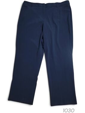 AVENUE - Size 18 Navy Dress Pants - Classic Straight Fit